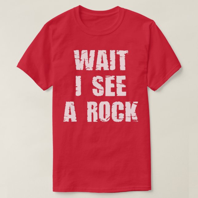 Camiseta Geologista Rockhound (Frente do Design)