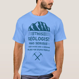 Camiseta Geólogo Geológico da Ciência da Terra 11