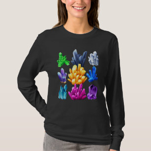 Camiseta Geólogo Mineral Coleta Paleontologista Ciência
