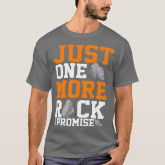 Camiseta Geólogo só mais uma pedra eu prometo Geology Roc