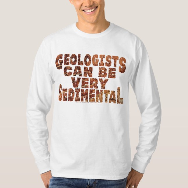 Camiseta Geólogos "Sedimental" (Frente)