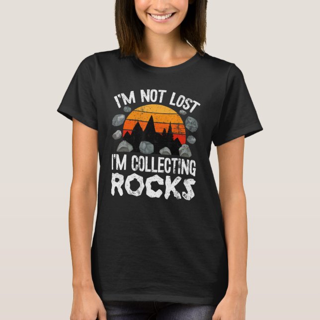Camiseta Geology Rock Collector Tee Geologis Stone (Frente)