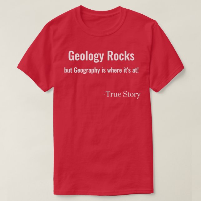 Camiseta Geology Rocks 86 (Frente do Design)