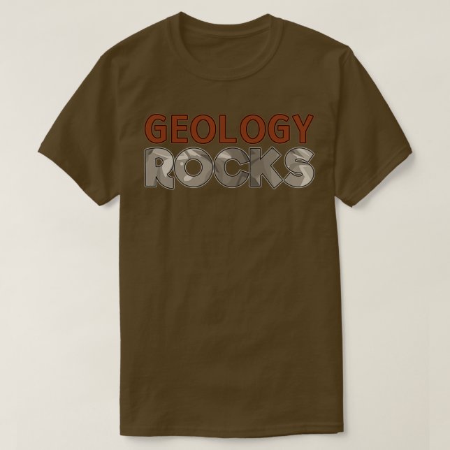 Camiseta Geology Rocks Funny Geology Pun Science Humor Scie (Frente do Design)