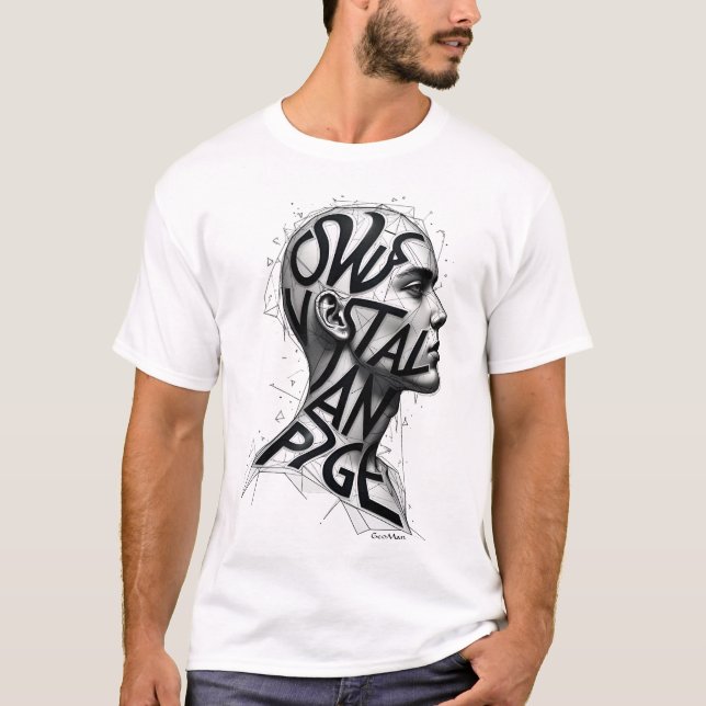 Camiseta GeoMan Linescape (Frente)