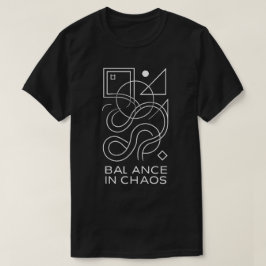 Camiseta Geometria Abstrata: Equilíbrio no Caos