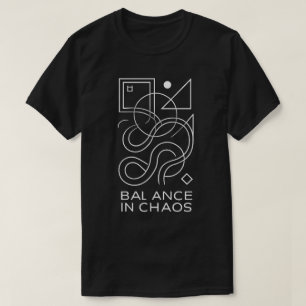 Camiseta Geometria Abstrata: Equilíbrio no Caos