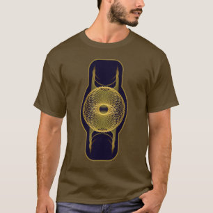 Camiseta Geometria básica sagrada dos homens