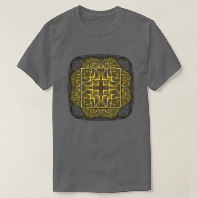 Camiseta Geometria básica sagrada dos homens (Frente do Design)