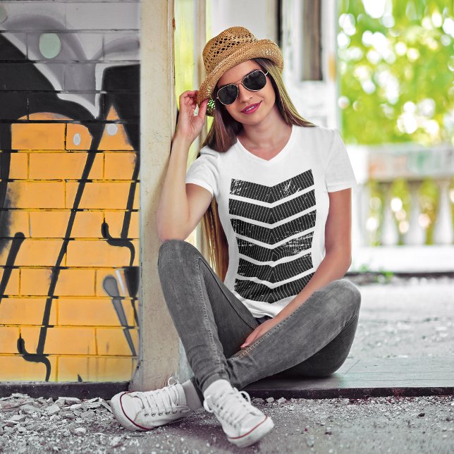 Camiseta Geometria Chevron | Belo Verão (Criador carregado)