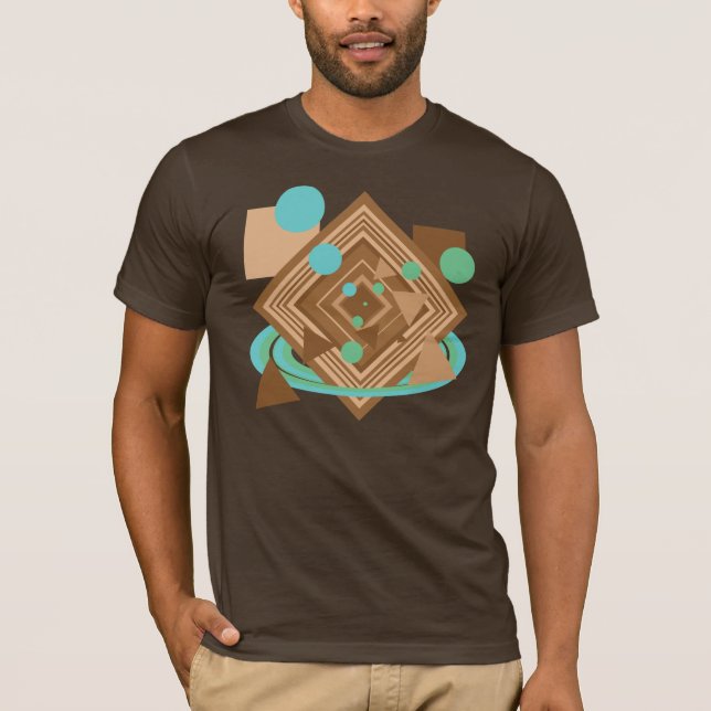 Camiseta Geometria do Chocolate da Casa (Frente)