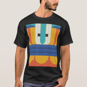 Camiseta Geometria Moderna - Abstrato de Formas Sonoras