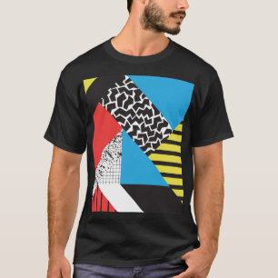 Camiseta Geometria Moderna: Estilo sem Abstrato