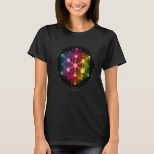 Camiseta Geometria Sagrada Flor de Vida Mágica Mandala Yoga