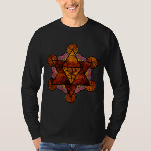 Camiseta Geometria Sagrada Ignis Tri Blend