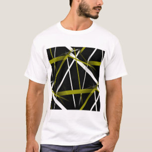 Camiseta Geometria Urbana Oliva-Verde