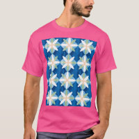 Geometric diamond flowers