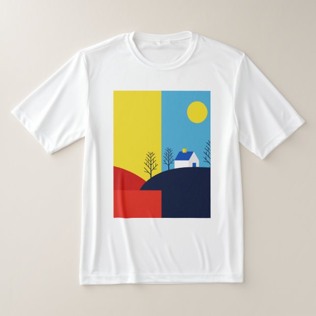Camiseta Geometric image (Postura )