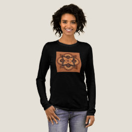 Camiseta Geométrica de Azulejos