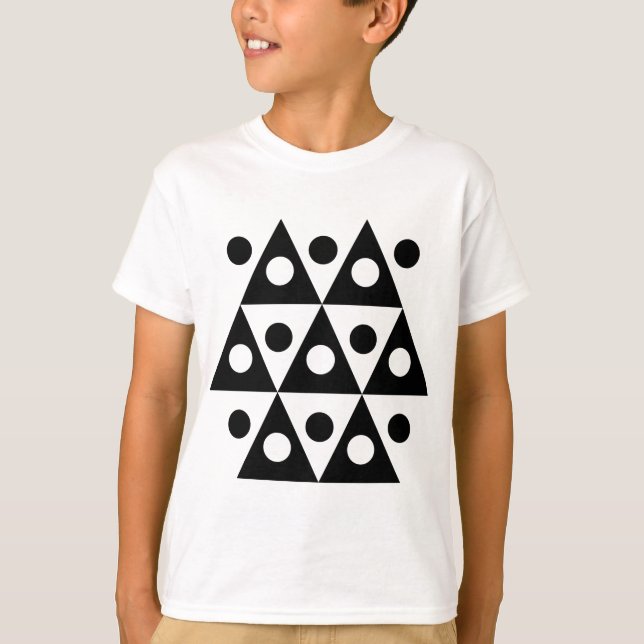 Camiseta Geométrico 260514 - Preto (Frente)