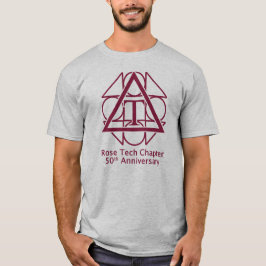 Camiseta "Geométrico aumentou" o 50th t-shirt do