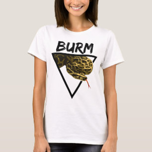 Camiseta Geométrico de Python birmanês