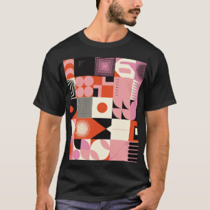 Camiseta Geométrico escandinavo: Padrão Trabalho de arte co
