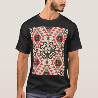 Camiseta Geométrico Étnico: Abstrato sem costura