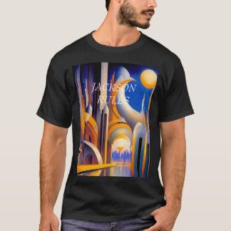 Camiseta Geométrico mundial PERSONALIZADO SCI-FI