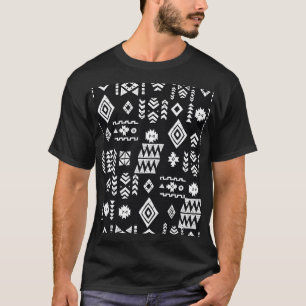 Camiseta Geométrico tribal: fundo sem costura na moda.