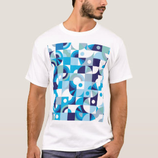 Camiseta Geométrico Vibrante: Moderno Sem Sede