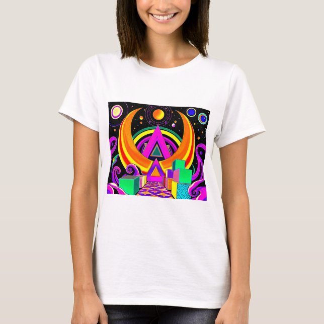 Camiseta Geometrika Psychedelika 3 (Frente)