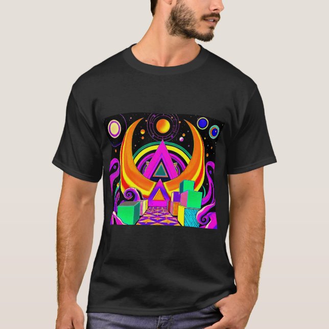 Camiseta Geometrika Psychedelika 3 (Frente)