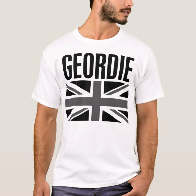 Camiseta Geordie B/W (Frente)