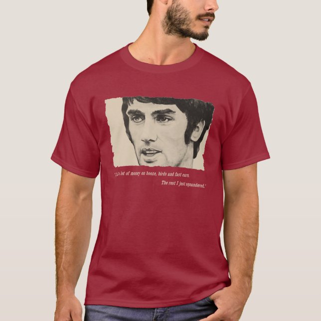 Camiseta Geordie velho (com citações) (Frente)