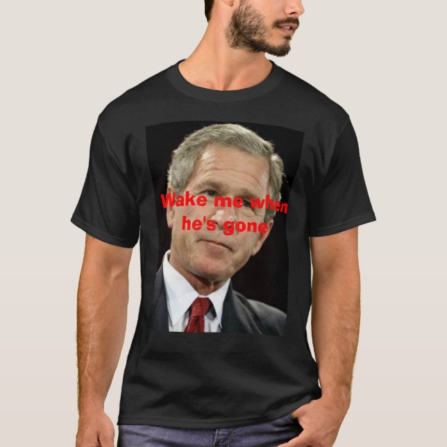 Camiseta George, acorda-me quando foi (Frente)