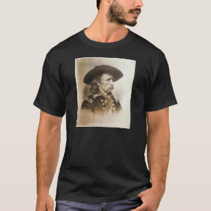 Camiseta George Armstrong Custer cerca dos 1860s