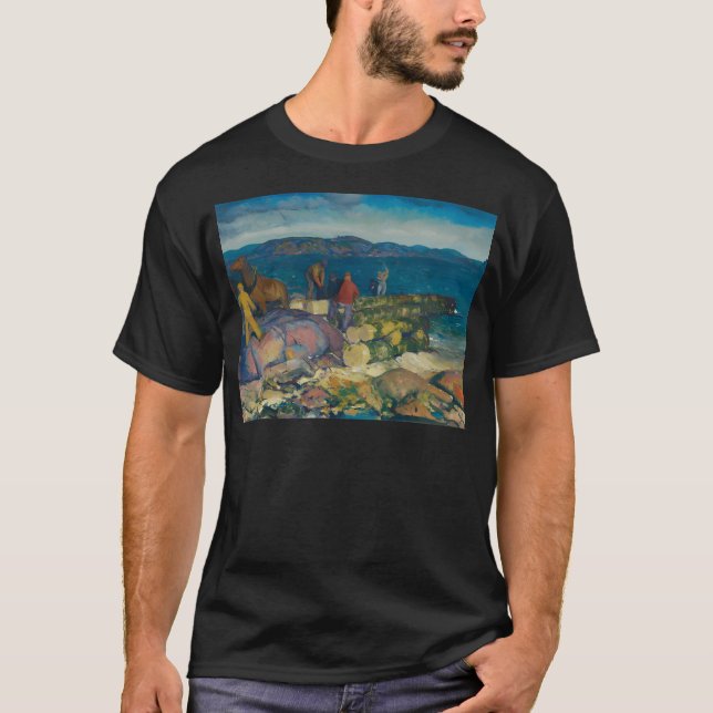 Camiseta George Bellows Dock Builders (Frente)