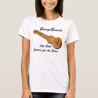 Camiseta George Boards Lap Steel Guitar Comandante T-Shirt