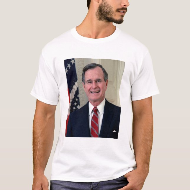 Camiseta George Bush Presidente dos EUA (Frente)