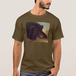 Camiseta George Catlin - Urso Grizzly e Camisa-T do Rato