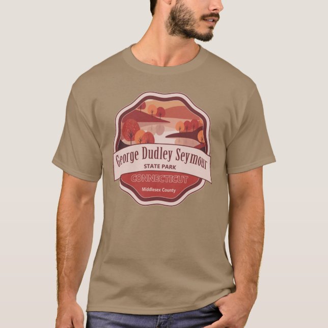Camiseta George Dudley Seymour State Park Conn (Frente)