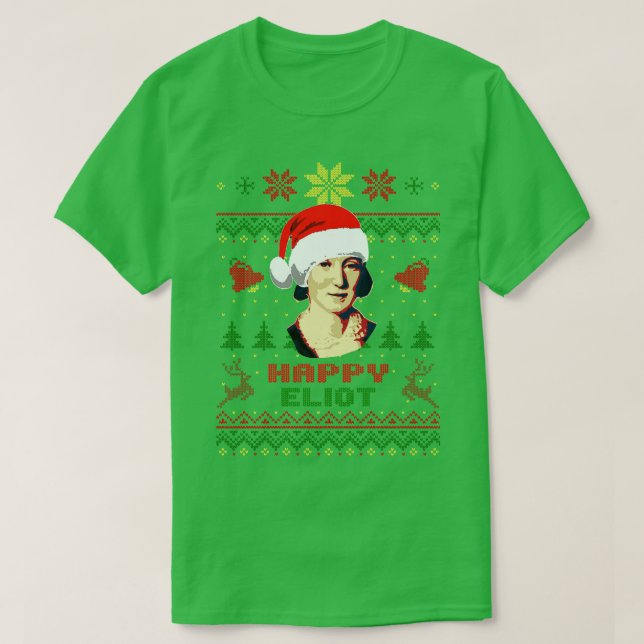 Camiseta George Eliot Happy Eliot (Frente do Design)