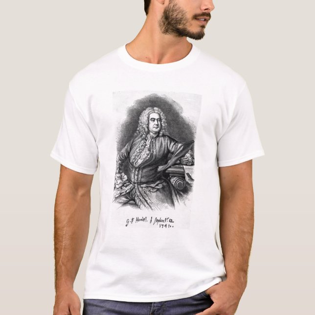 Camiseta George Frederick Handel, 1749 (Frente)