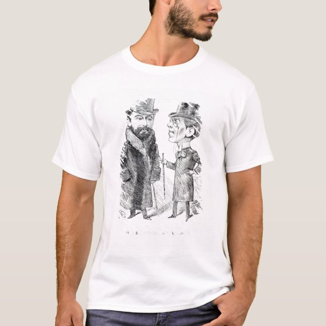 Camiseta George Grossmith Jnr. e Richard D'Oyly Carte (Frente)