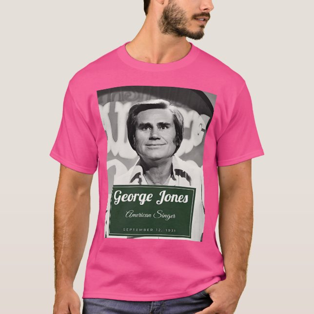 Camiseta George Jones (Frente)