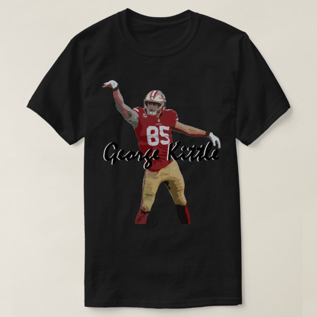 Camiseta George Kittle Classic T Shirt (Frente do Design)