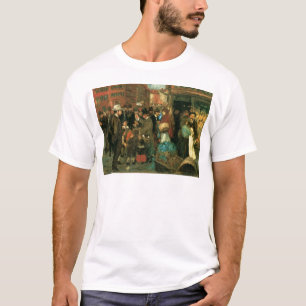 Camiseta George Luks, Street Scene, Hester Street