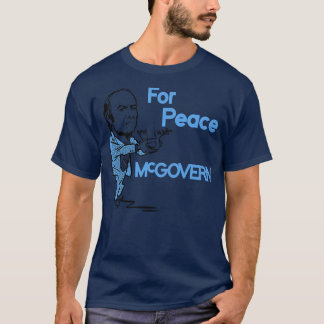 Camiseta George McGovern Pela Paz
