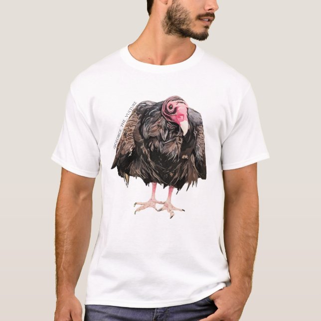 Camiseta George o Urubu-de-cabeça-vermelha (Frente)